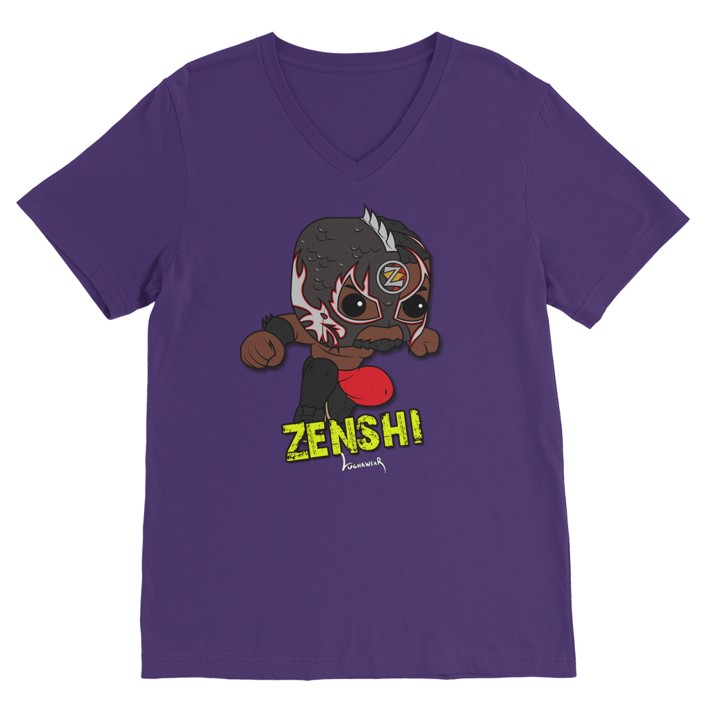 Zenshi (USA/CHL) "Lil Zenshi 2" V Neck Tee