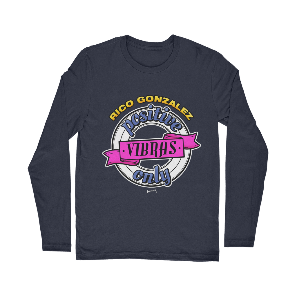 Rico Gonzalez (MEX) "Positive Vibras" Unisex Long Sleeve Tee