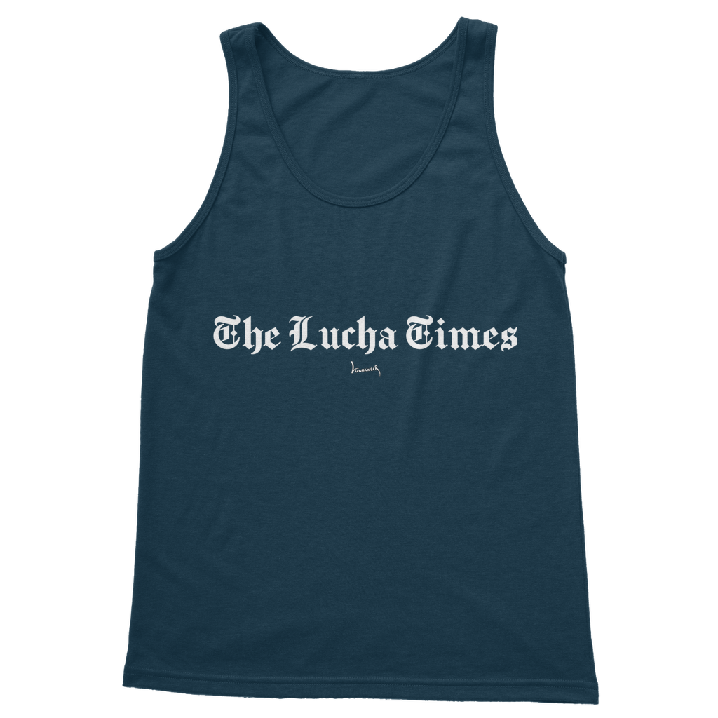 Lucha Times (White) Women's Wear Tank Top