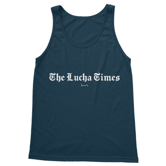 Lucha Times (White) Women's Wear Tank Top