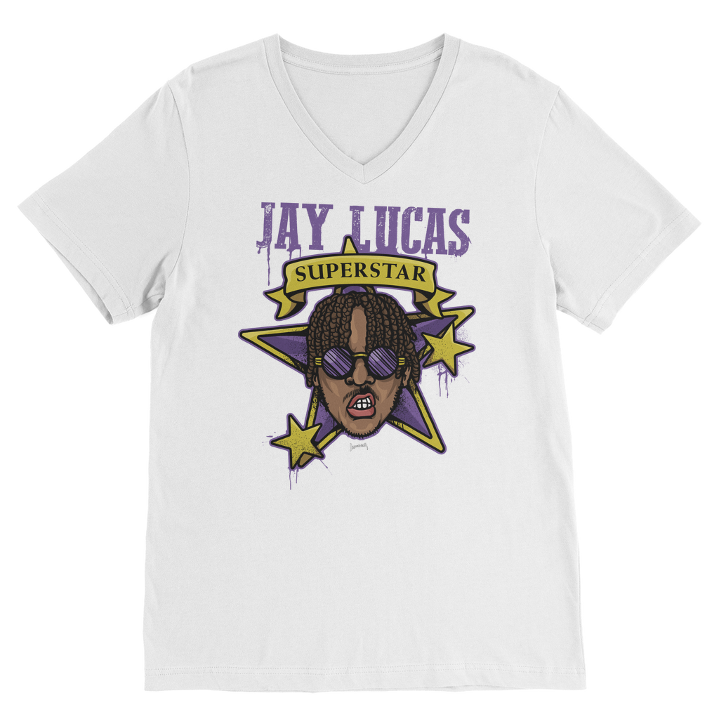 Jay Lucas (USA) "Superstar" V Neck Tee