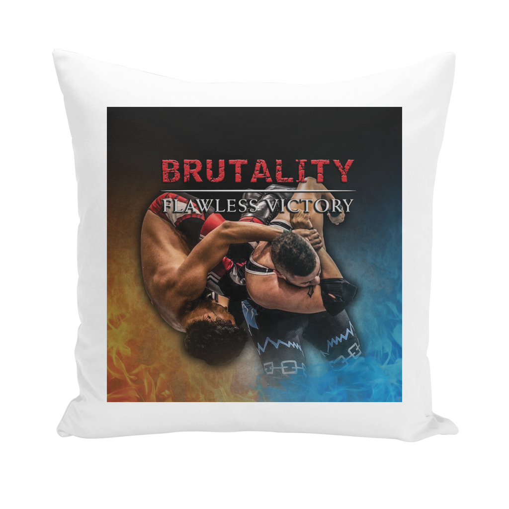 Leroy Green (USA) "Brutality" Throw Pillow