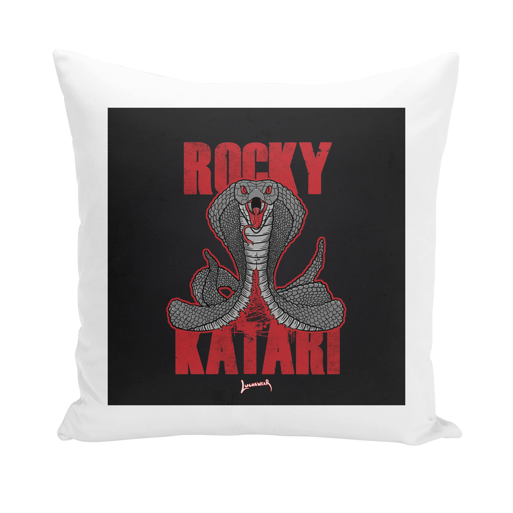 Rocky Katari (BOL) "Bleeding Snake" Throw Pillow