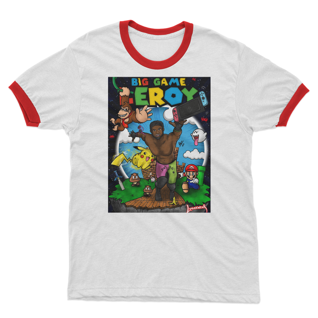 Get your game on! (USA) "Leroy Green" Ringer Tee