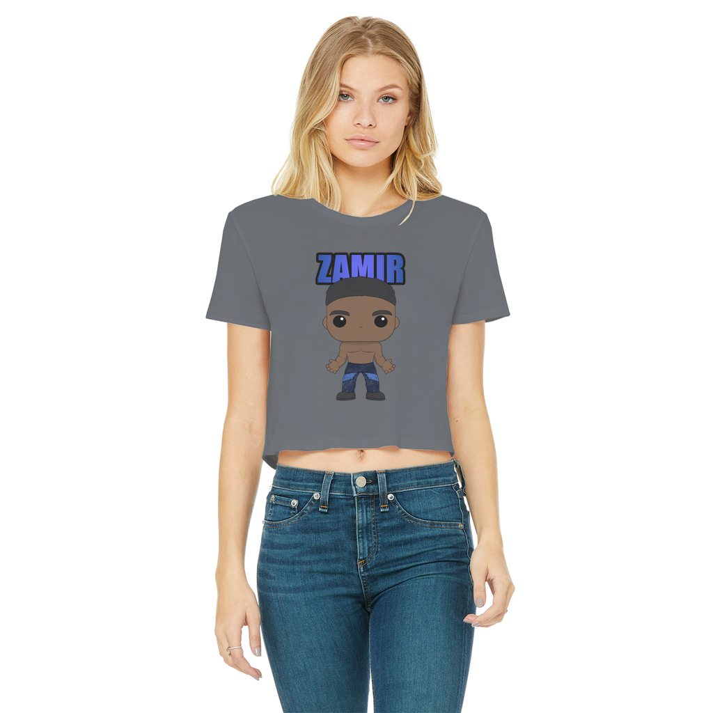 Zamir Zuriel (USA) "Lil Zamir" Women's Wear Crop Top