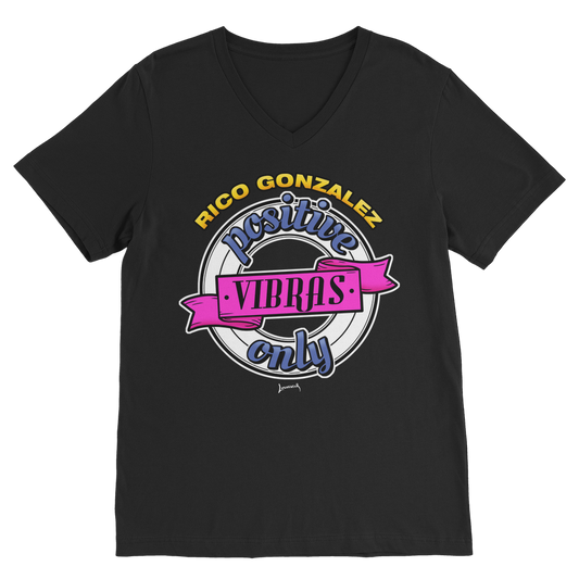 Rico Gonzalez (MEX) "Positive Vibras" V Neck Tee