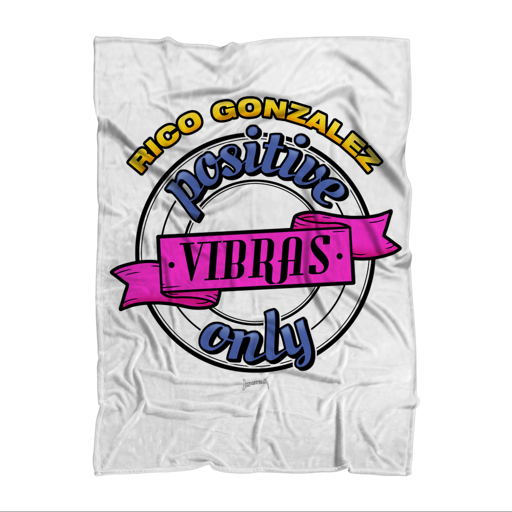 Rico Gonzalez (MEX) "Positive Vibras" Throw Blanket