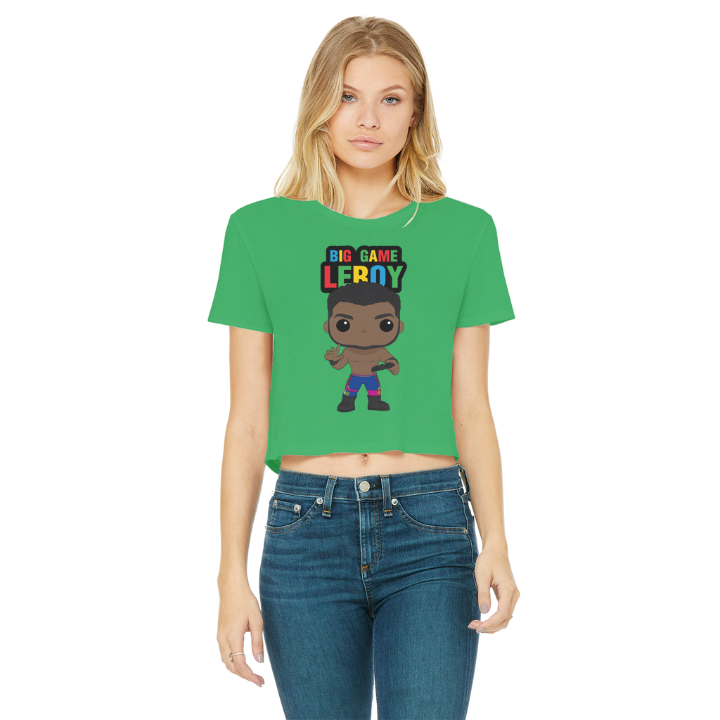 Big Game Leroy (USA) "Lil Leroy" Women's Wear Crop Top