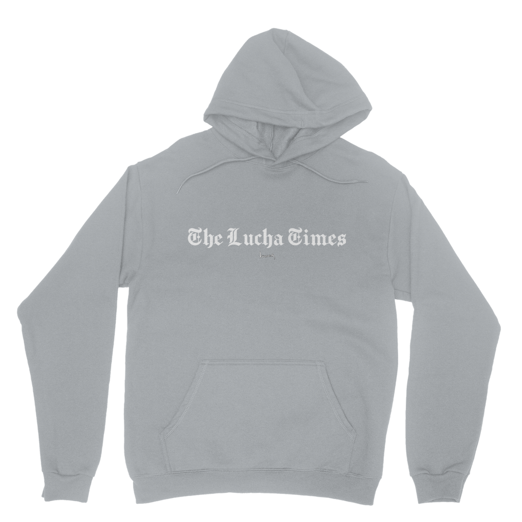 Lucha Times (White) Pullover Hoodie