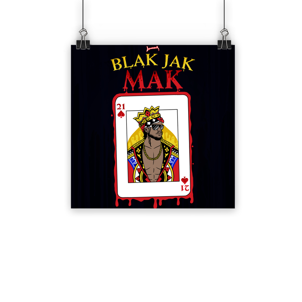 Blak Jak Mak (USA) "King" Poster