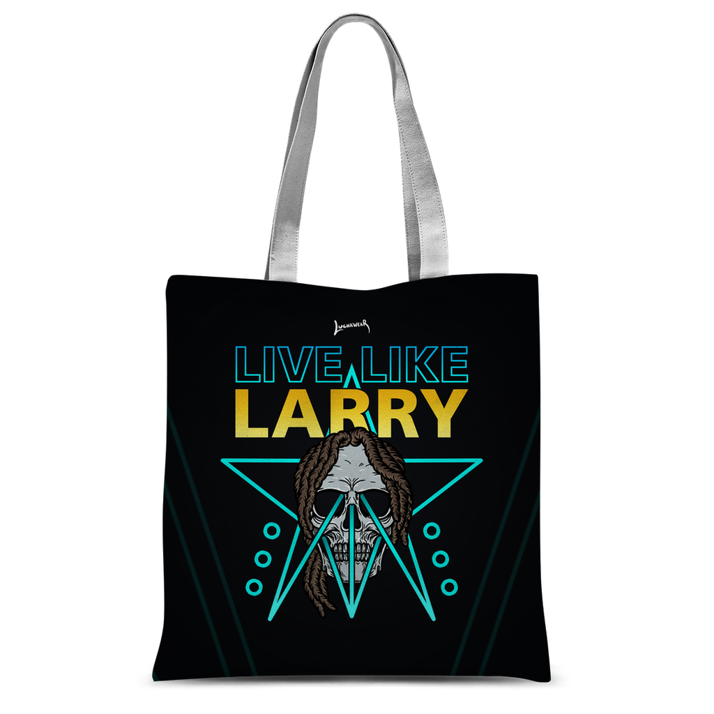 Larry Lazard (USA) "Live Like Larry" Tote Bag