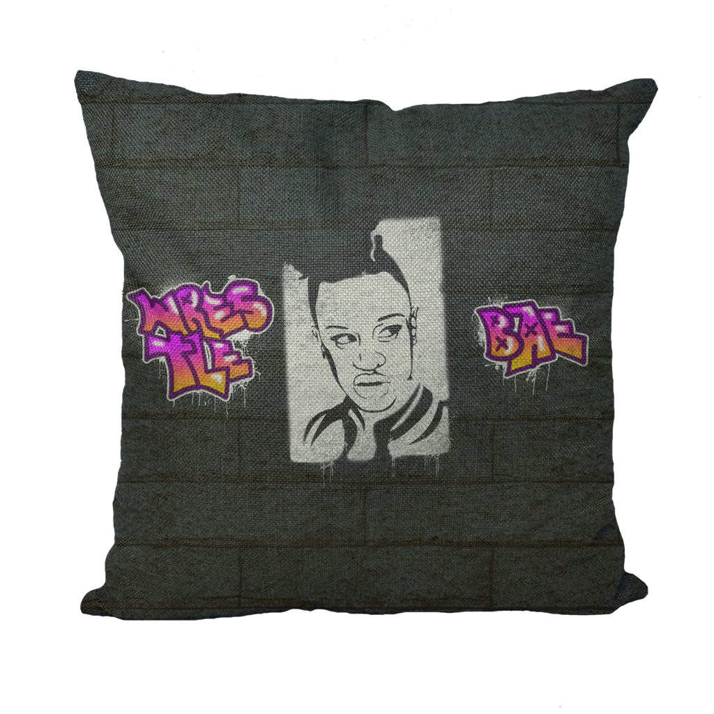 Vanity (USA) "Graffiti Portrait" Throw Pillow