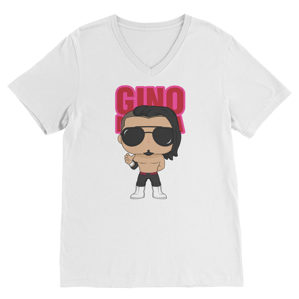 Gino Medina (USA) "Lil Gino" V Neck Tee