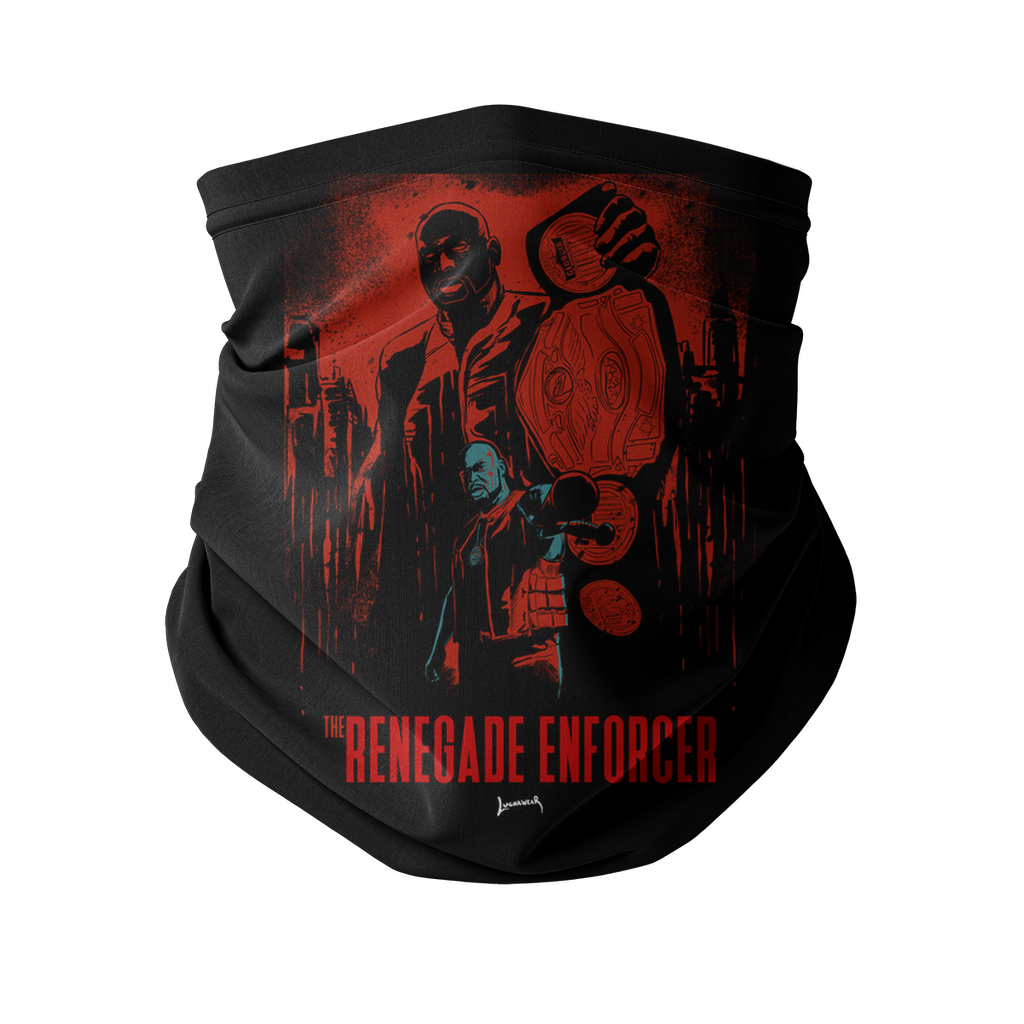 Renegade Enforcer (USA) "Champion Blood" Neck Gaiter