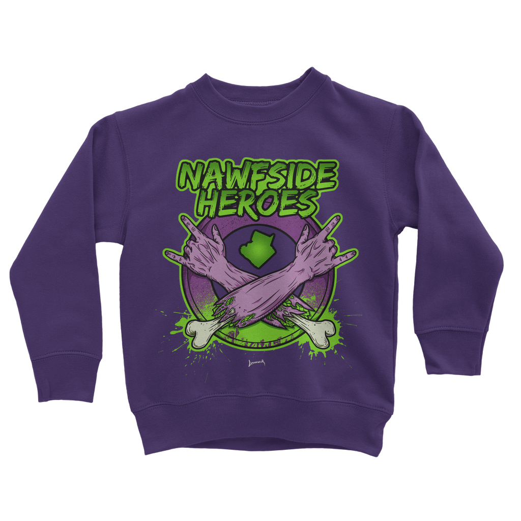 Nawfside Heroes (USA) "Coat of Arms" Youthwear Sweatshirt