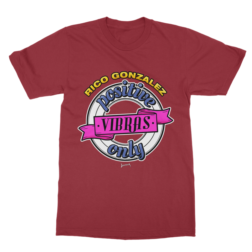 Rico Gonzalez (MEX) "Positive Vibras" Unisex Heavy Cotton Tee