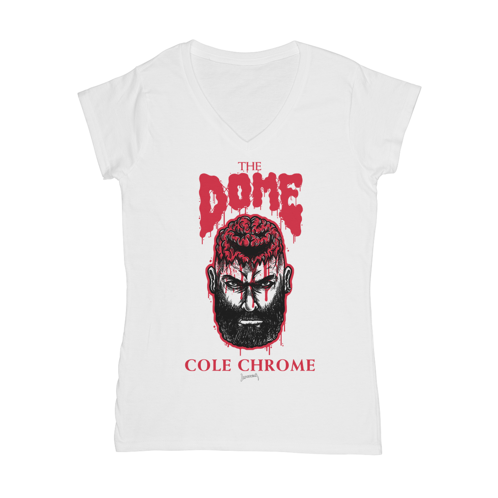 Cole Chrome (USA) The Dome Women's Wear V-Neck T-Shirt