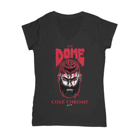 Cole Chrome (USA) The Dome Women's Wear V-Neck T-Shirt