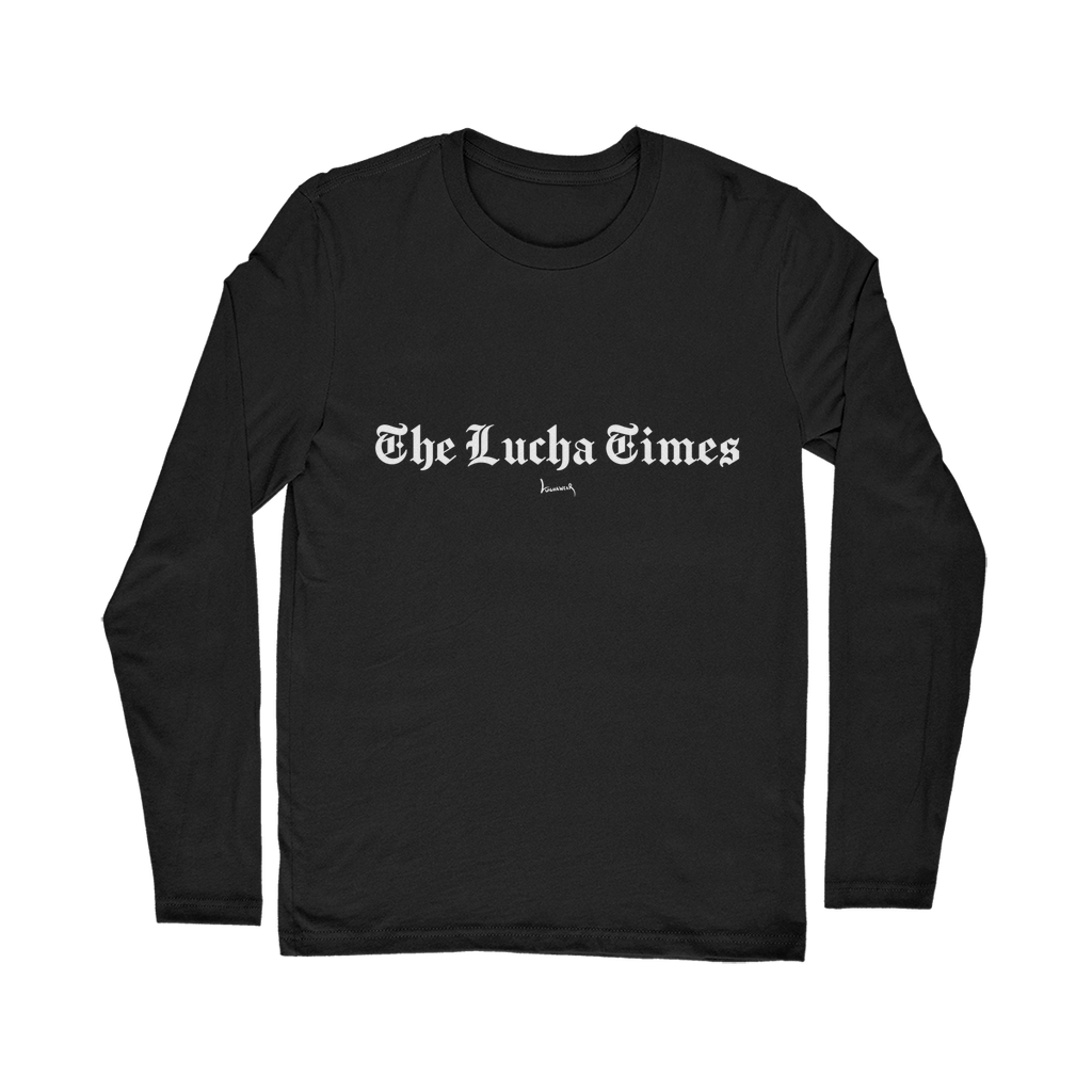 Lucha Times (White) Unisex Long Sleeve Tee