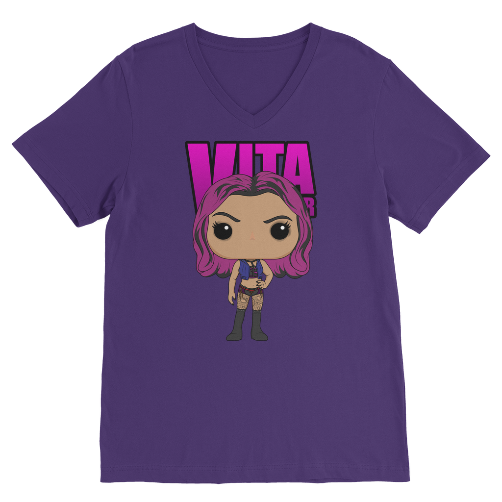 Vita Vonstarr (USA) "Lil Vita" V Neck Tee