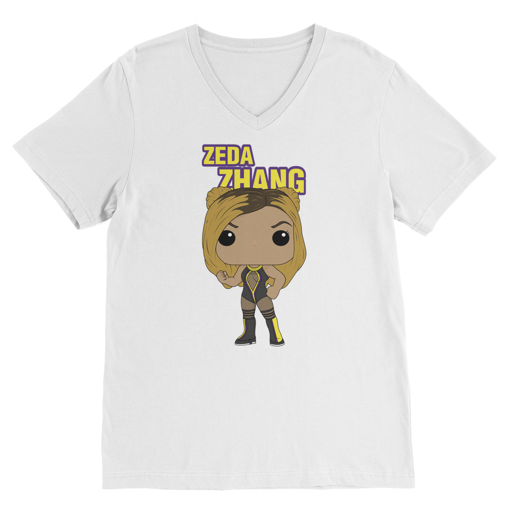 Zeda Zhang (USA) "Lil Zeda" V Neck Tee