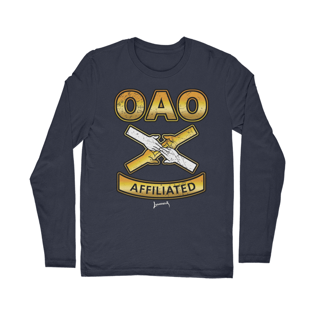 Over All Obstacles (USA) "Coat of Arms" Unisex Long Sleeve Tee