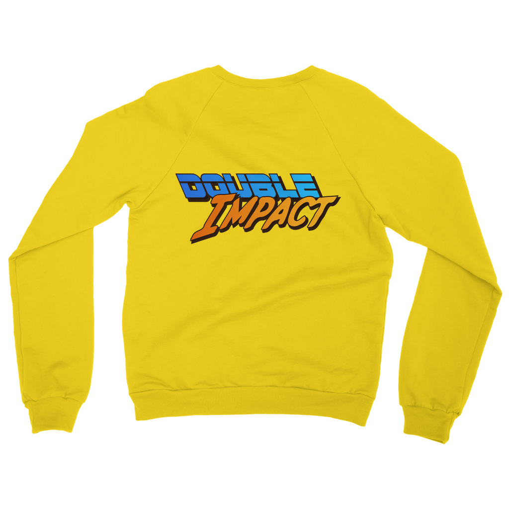 Double Impact (USA) "Comic Attack" Unisex Sweatshirt