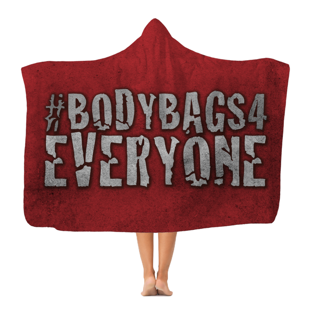 Mr Grim (USA) "Bodybags 4 Everyone" Hooded Blanket