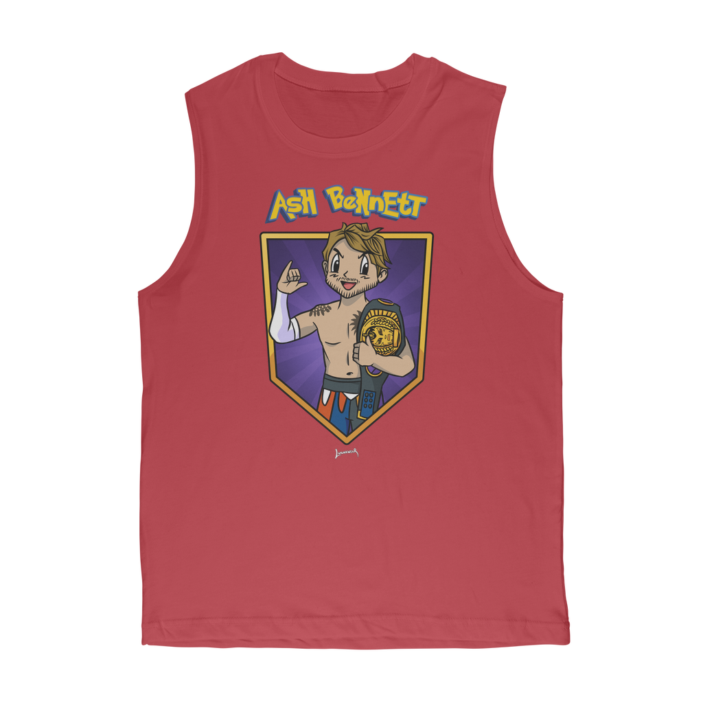 Ash Bennett (USA) "Champ" Muscle Tank Top