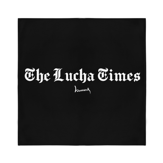 Lucha Times (White) Bandana