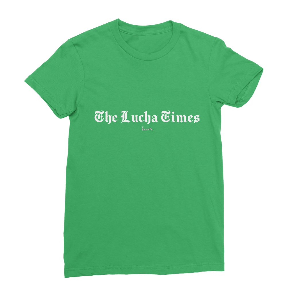 Lucha Times (White) Women's Wear T-Shirt