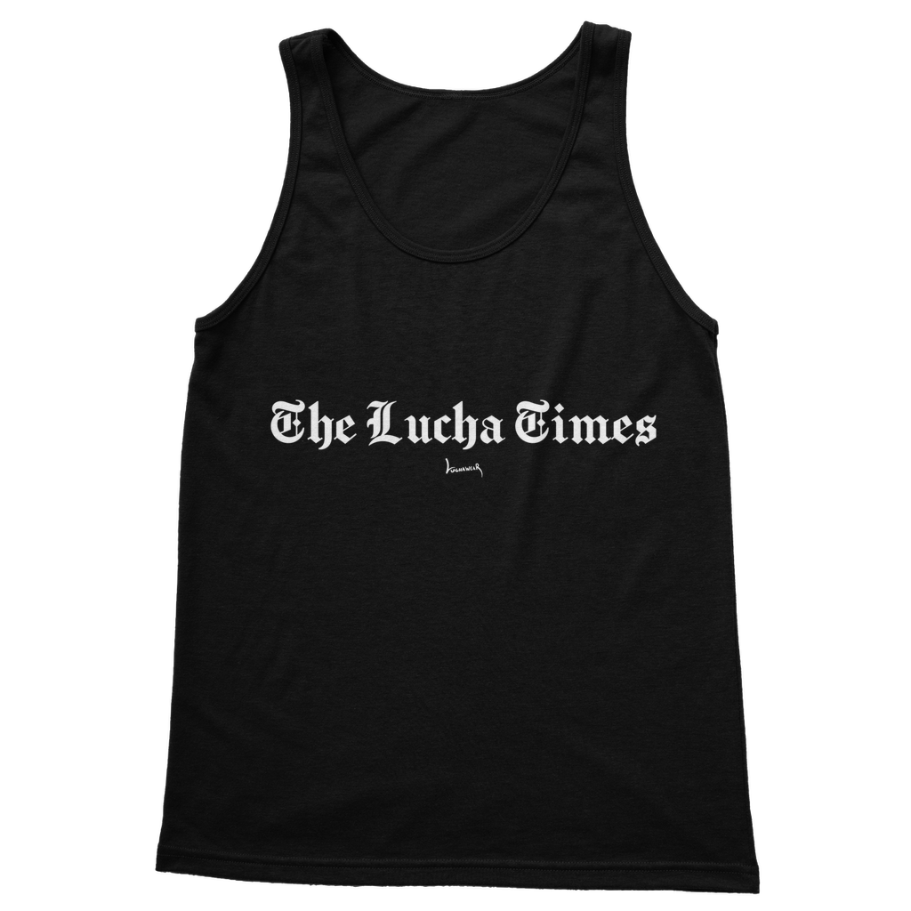 Lucha Times (White) Women's Wear Tank Top