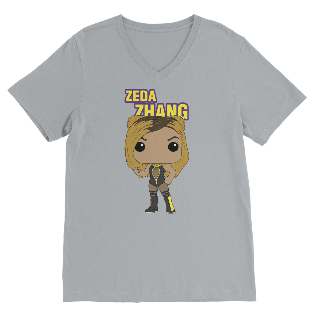 Zeda Zhang (USA) "Lil Zeda" V Neck Tee