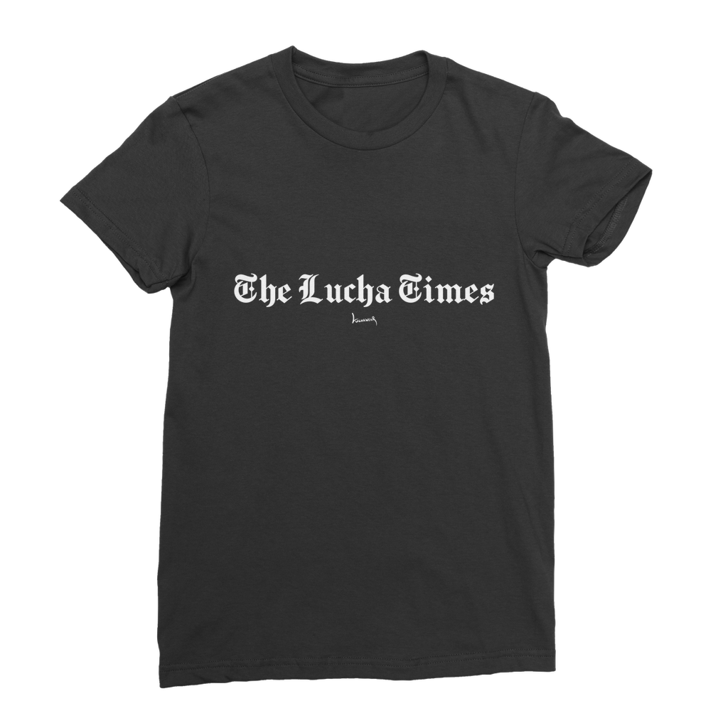 Lucha Times (White) Women's Wear T-Shirt