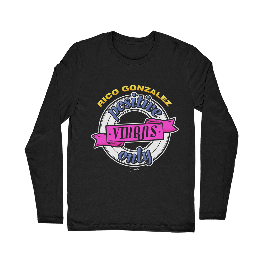 Rico Gonzalez (MEX) "Positive Vibras" Unisex Long Sleeve Tee