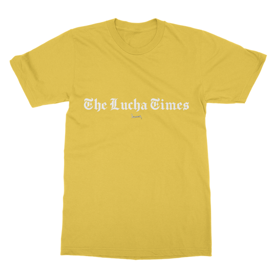 Lucha Times (White) Unisex Classic Tee