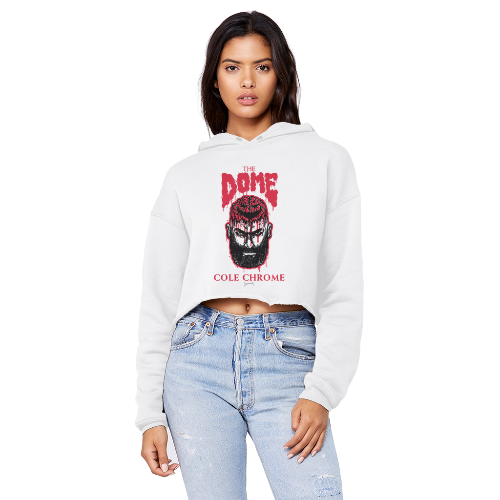 Cole Chrome (USA) The Dome Unisex Crop Top Boyfriend Hoodie