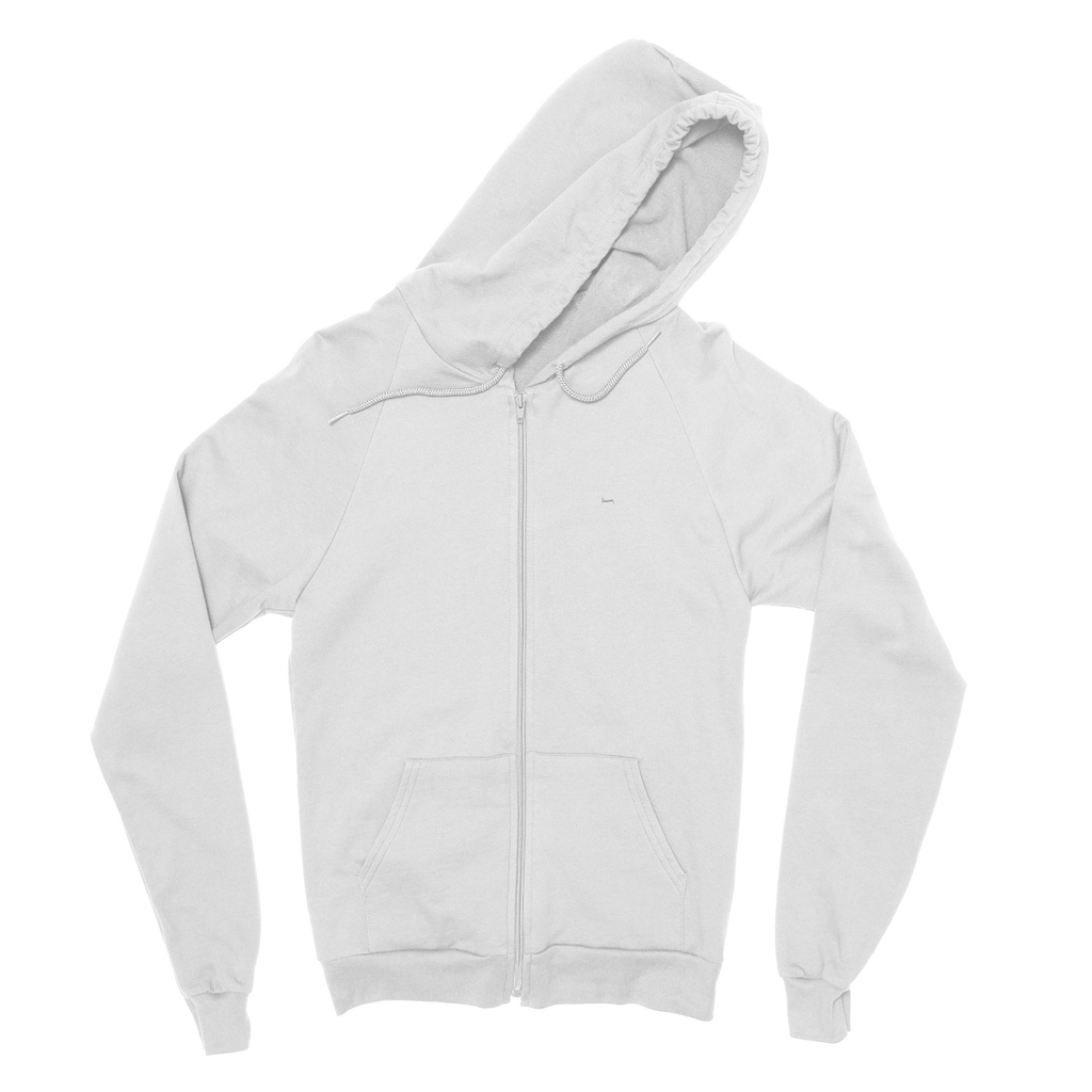 Lucha Times (White) Zip Hoodie