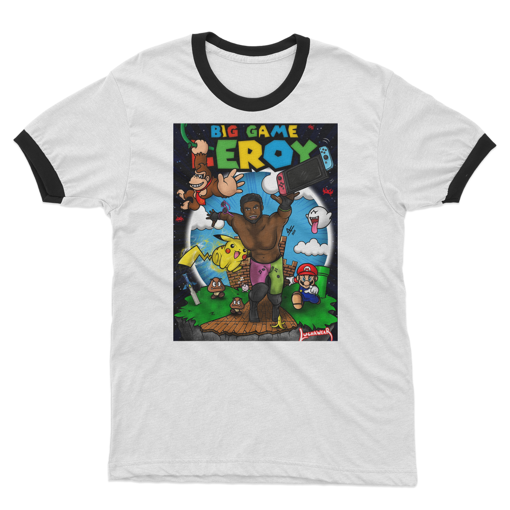 Get your game on! (USA) "Leroy Green" Ringer Tee