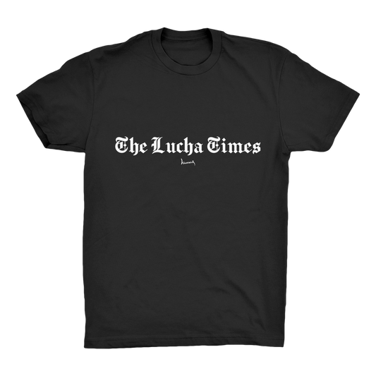 Lucha Times (White) Organic Adult Tee