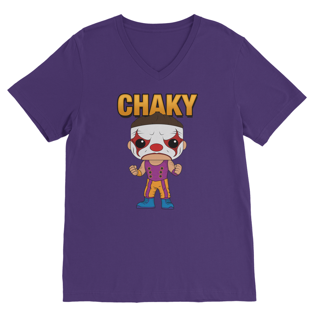 Chaky (CHL) "Lil Chaky" V Neck Tee