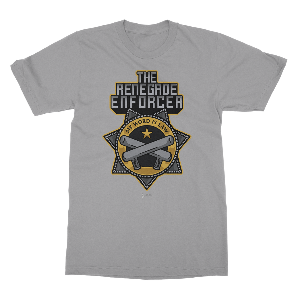 Renegade Enforcer (USA) "My Word is Law" Unisex Classic Tee