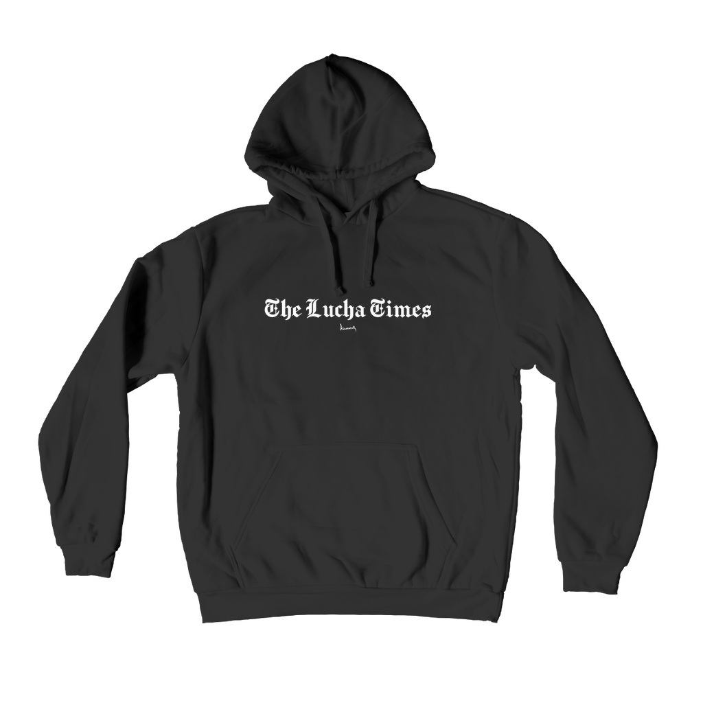 Lucha Times (White) Premium Hoodie