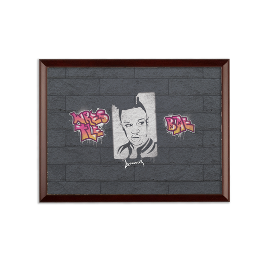 Vanity (USA) "Graffiti Portrait" Wall Art Plaque