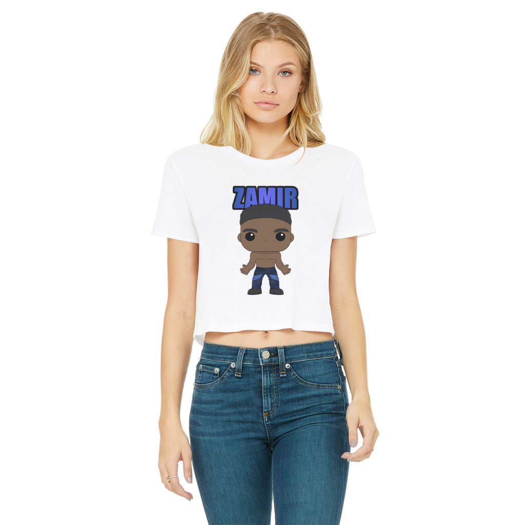 Zamir Zuriel (USA) "Lil Zamir" Women's Wear Crop Top