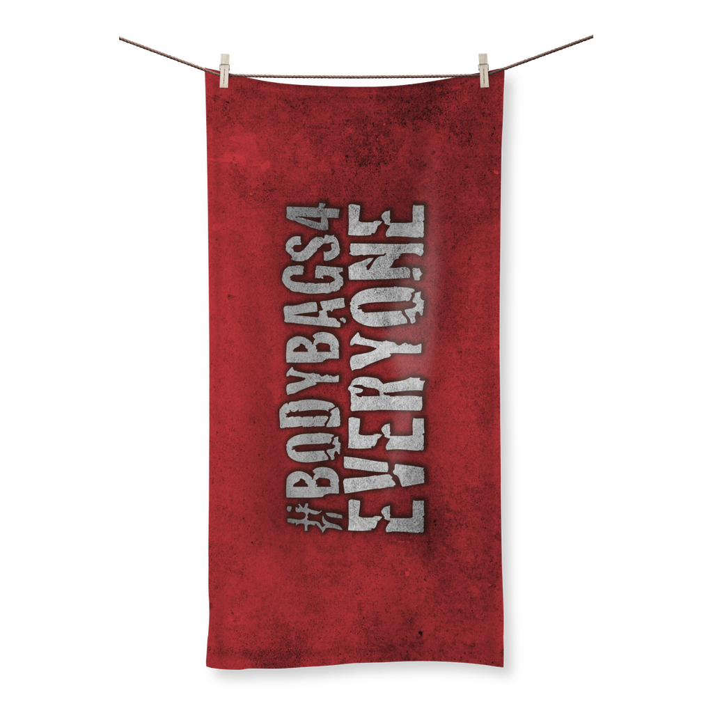 Mr Grim (USA) "Bodybags 4 Everyone" Home and Beach Towel