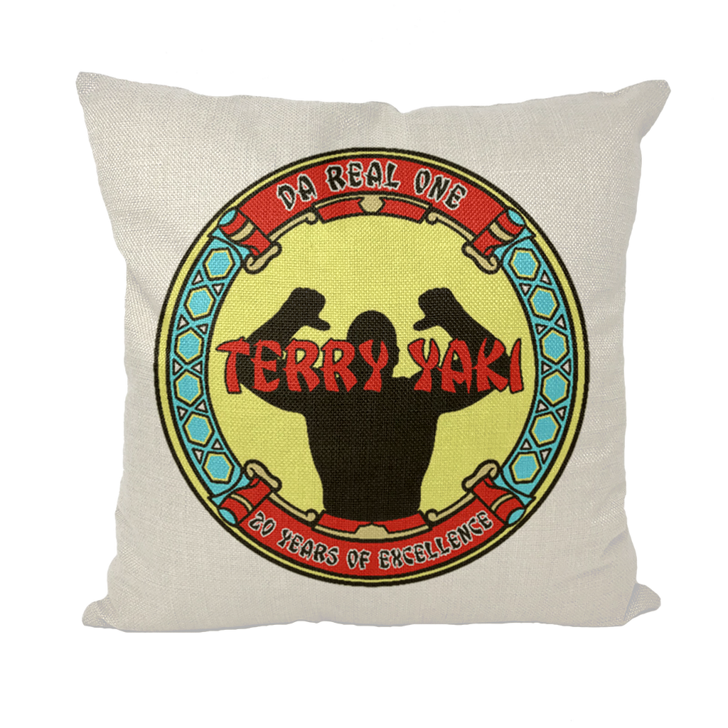 Terry Yaki (USA) "Da Real One" Throw Pillow