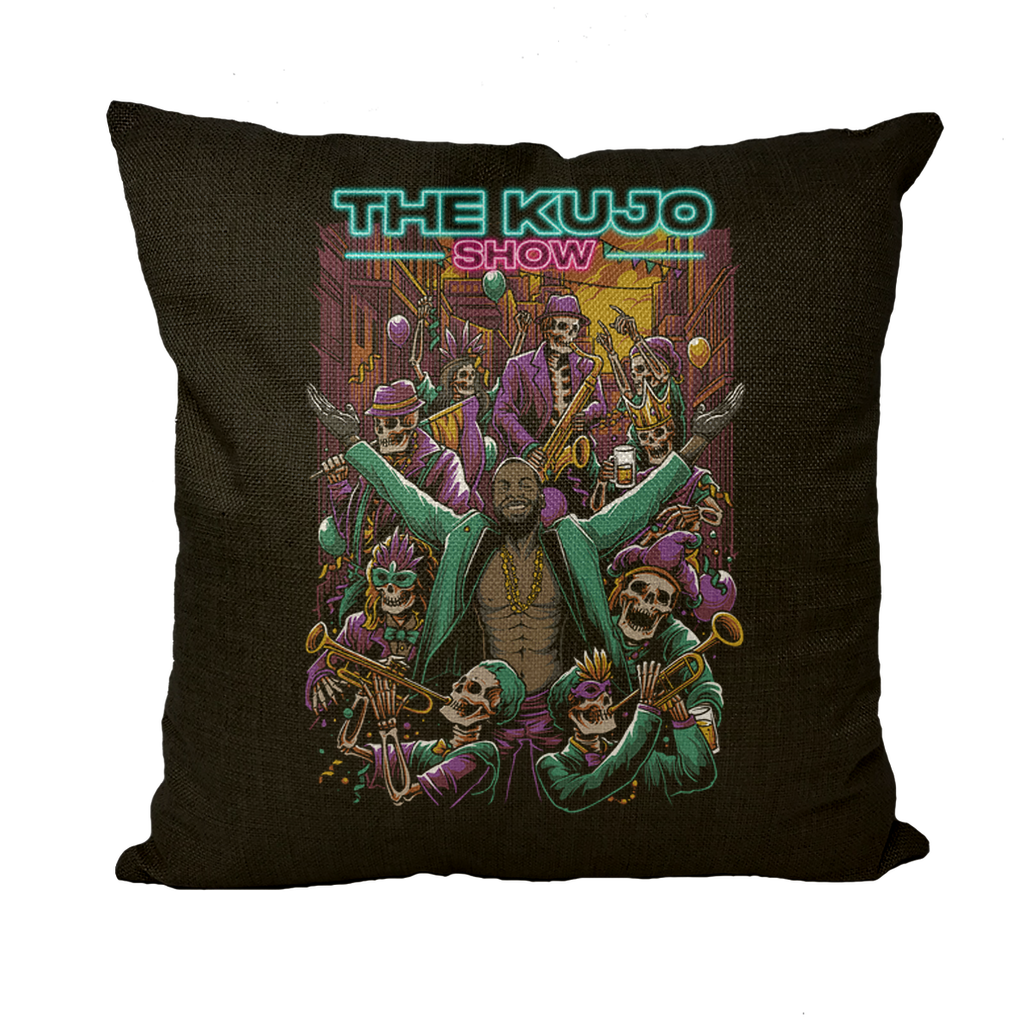 Jack Kujo (USA) "The Kujo Show" Throw Pillow