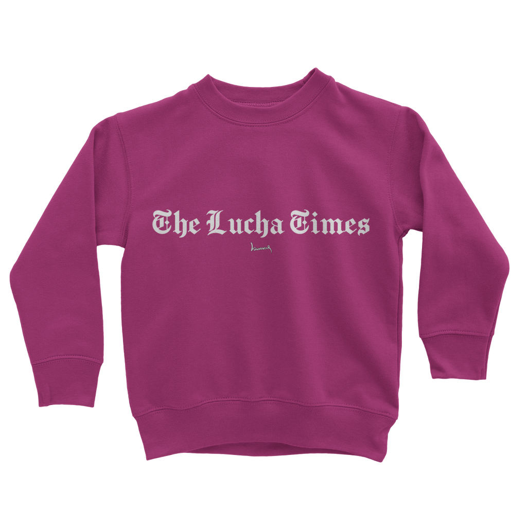 Lucha Times (White) Youthwear Sweatshirt