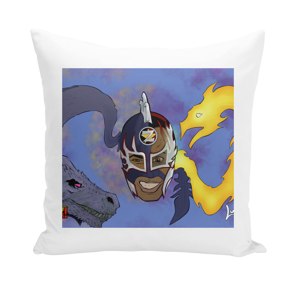 ZENSHI (USA/CHL) "Historia" Throw Pillow